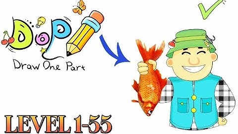 DOP:Draw One Part Gameplay Level 1-55 All levels Answer Walkthrough