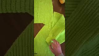 I low key hate it 😭 crochet cardigan fail #crochet #crochettutorial #beginnercrochet