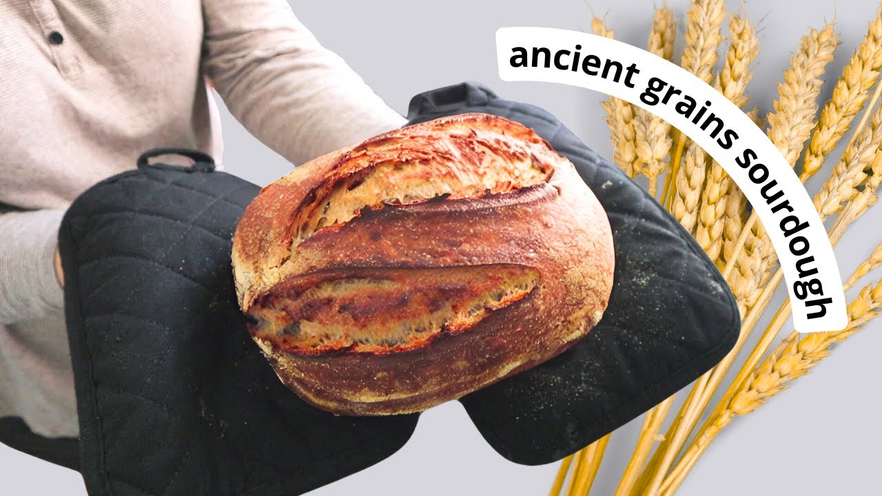 Emmer wheat sourdough (it's beautiful)