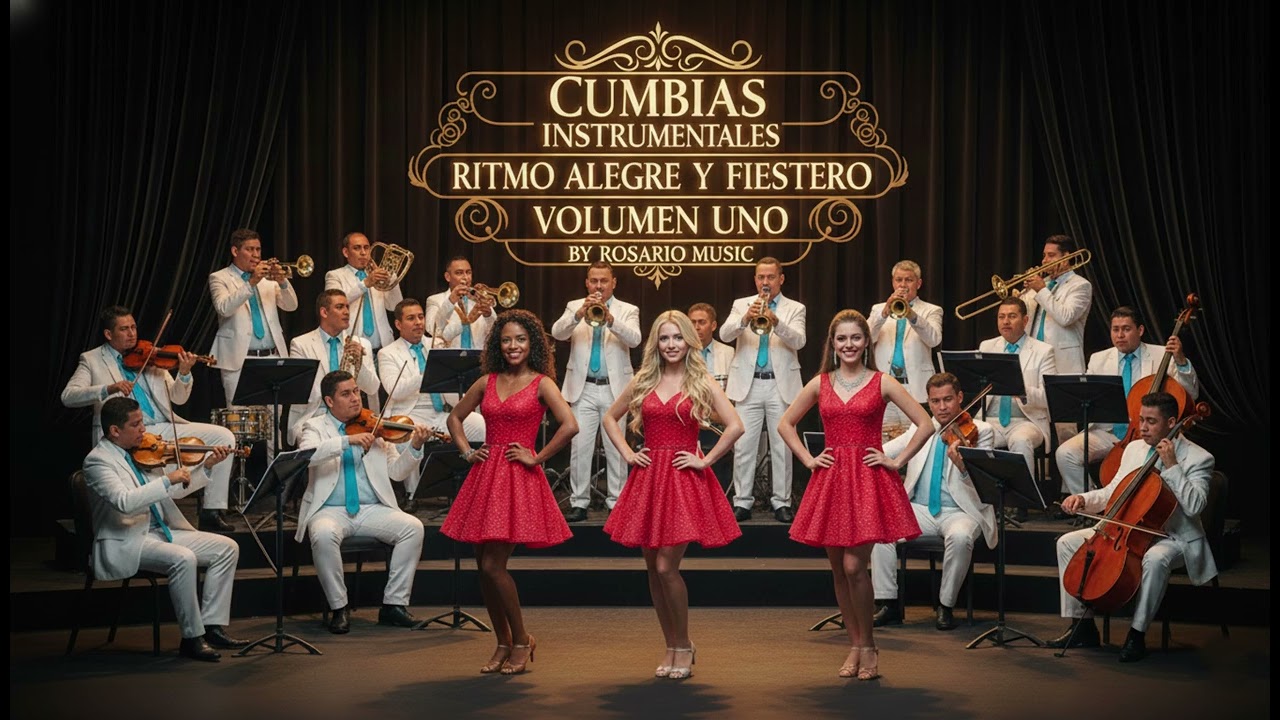 CUMBIAS INSTRUMENTALES GUAPACHOSAS FIESTA TRABAJO TAREAS DE HOGAR FESTIVAS BAILABLE BY ROSARIO MUSIC