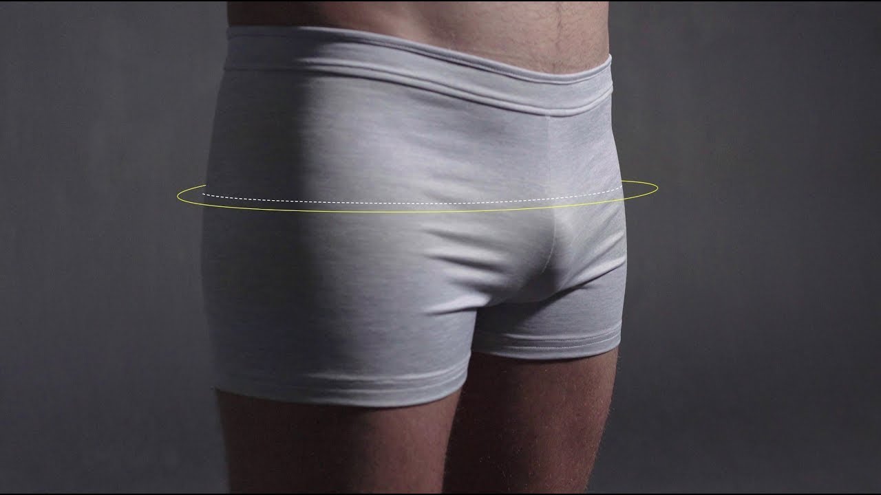 How to measure male low hip girth with ease - YouTube