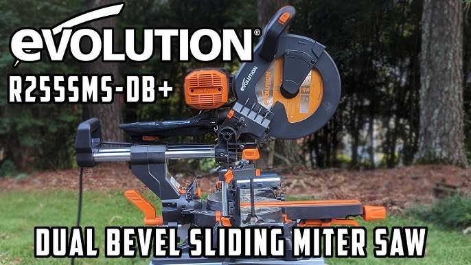 Evolution R255SMS 255mm Multi Material Sliding Mitre Saw Review 