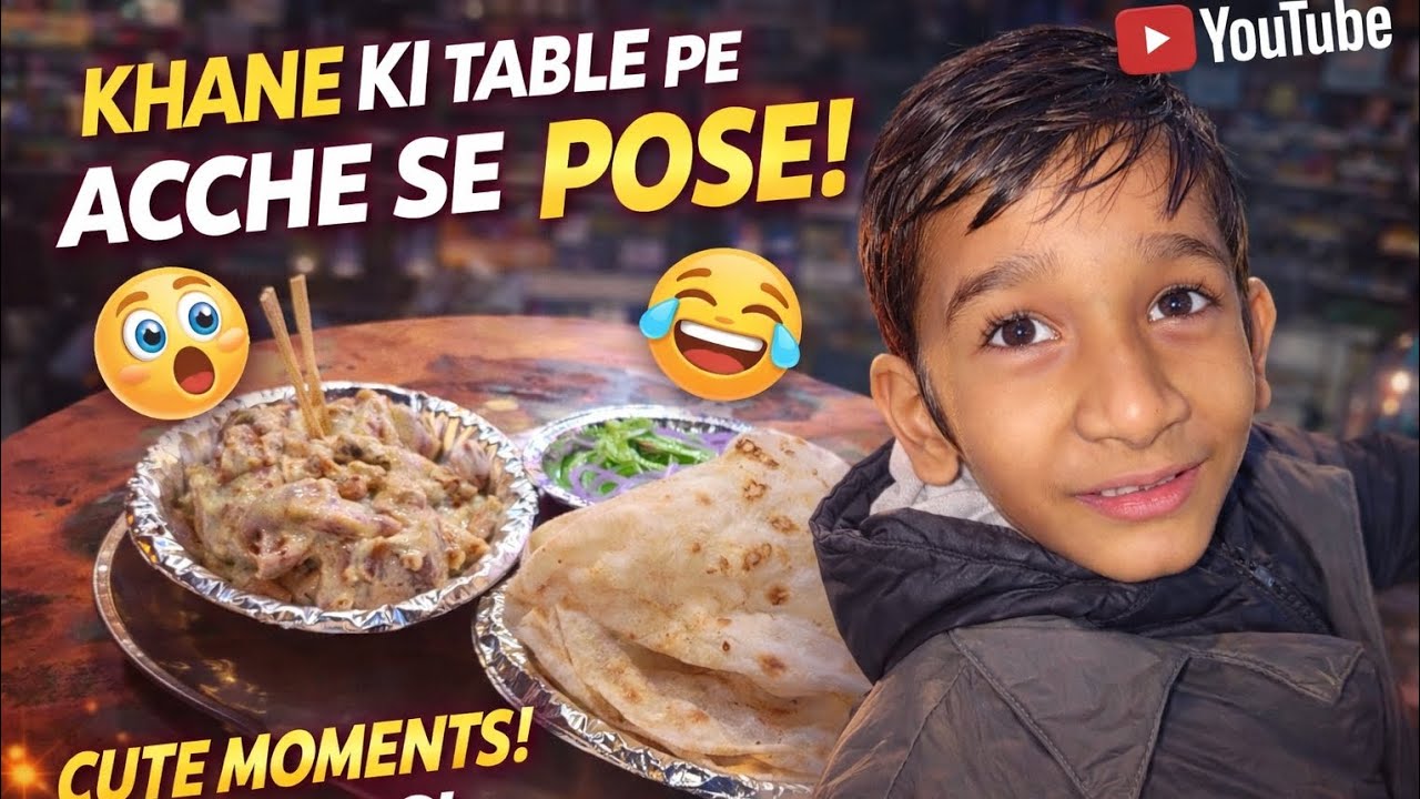 Khane Ki Table Pe Acche Se Pose 😍 | Cute Moments | LoveKushBrotherHood 
