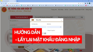 Hướng dẫn lấy lại tài khoản hệ thống hóa đơn điện tử theo thông tư 78 của tổng cục thuế