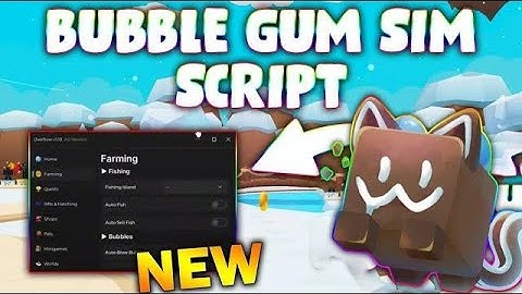 *NEW* Bubble Gum Simulator INFINITY Script (PASTEBIN 2025) (AUTO BLOW/SELL BUBBLE , AUTO QUEST )