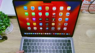 Unboxing MacBook Air M2 space gray + Accessories