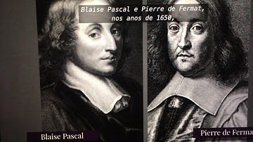 Cartas de Pascal e Fermat dão origem à teoria das probabilidades...