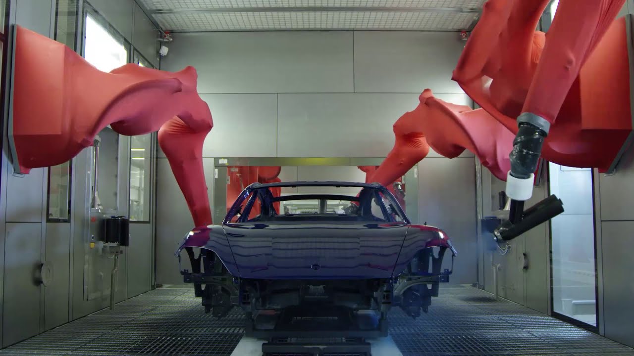 Porsche Taycan Produktion In Zuffenhausen Youtube