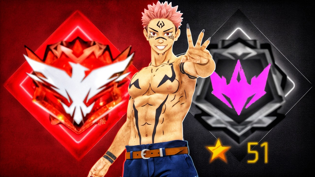 DO MESTRE ATÉ AO ELITE - SUKUNA DOMINOU A MP40 NO CS RANK!! FREE FIRE