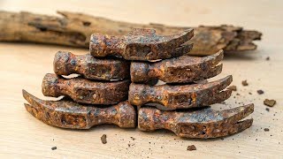The Most Genius Restoration Methods! Old Rusty Hammer … From Trash to Treasure! Restoration tips