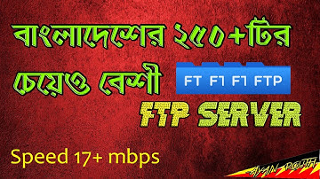 Bangladesh 250+ FTP Server list With Link|AyanRouth|