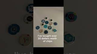 This Is how I bought every casino chip in Las Vegas. #lasvegas