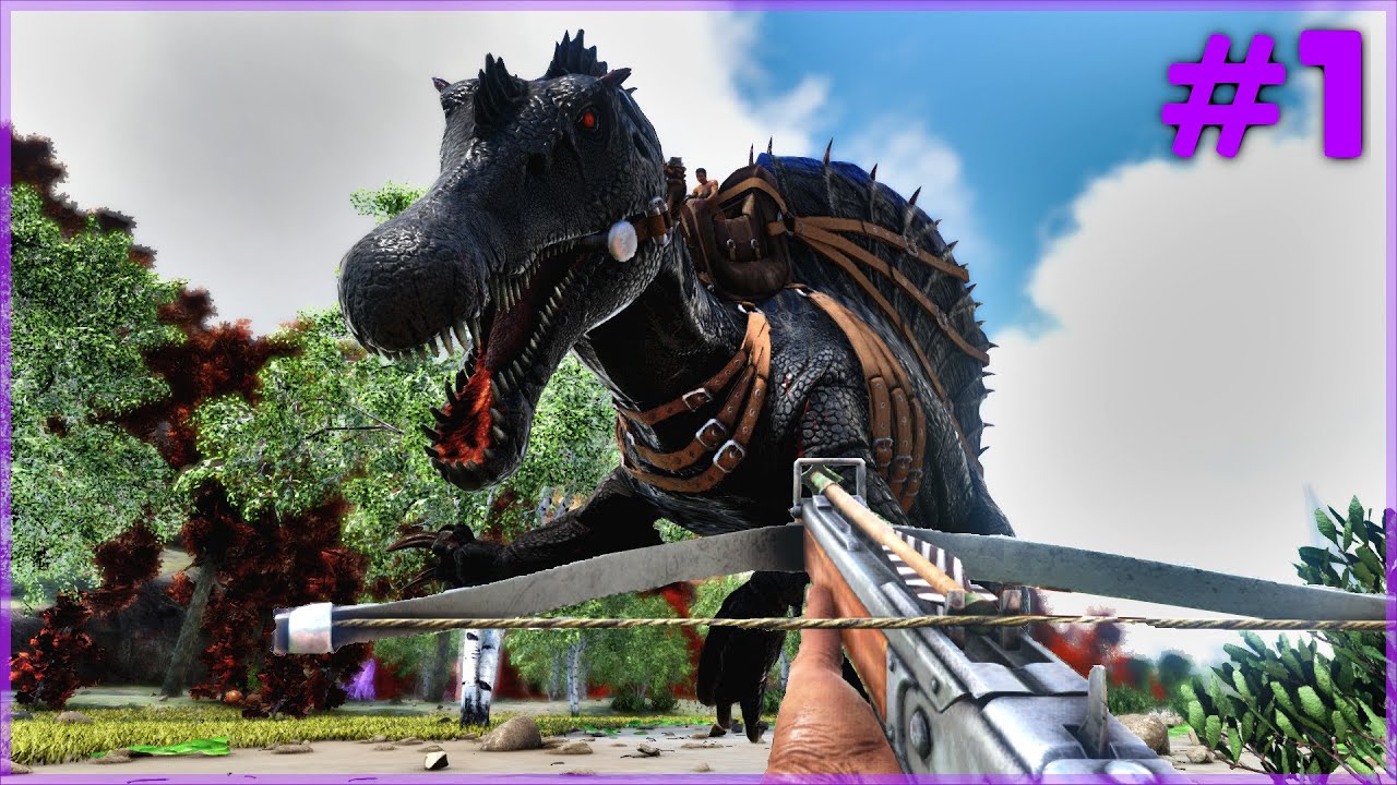 ¡SOBREVIVO 100 DIAS en ARK Survival Evolved: The Island! #1 - YouTube