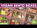 VEGAN Bento Box Lunches - Compilation video!