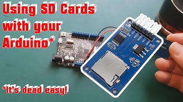 Quickie: Using SD Cards with Arduino - It