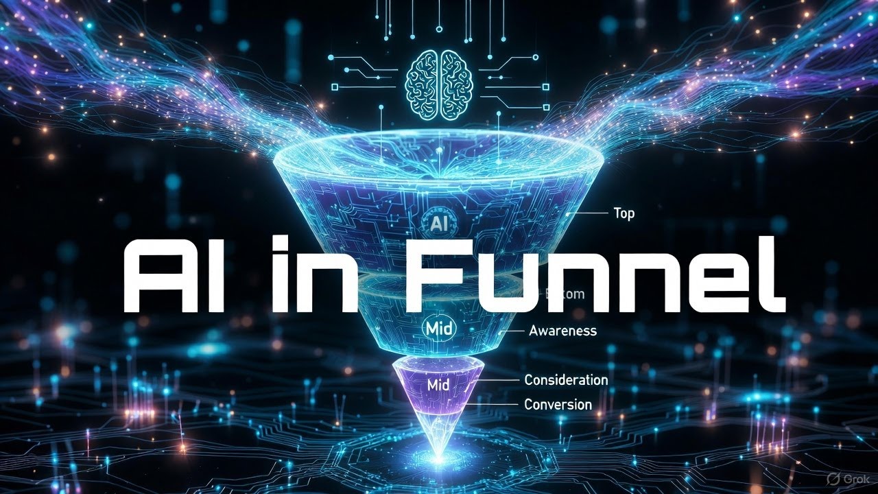 AI in Digital Marketing Funnel: Strategy for Awareness, Leads & Conversion (Stop the Hype)