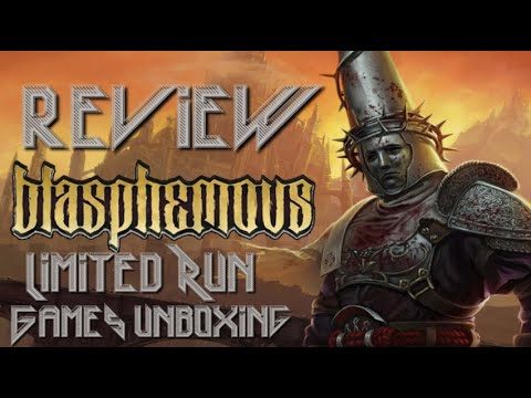 Blasphemous Switch Collectors Edition Limited Run Games Unboxing & Review!!  