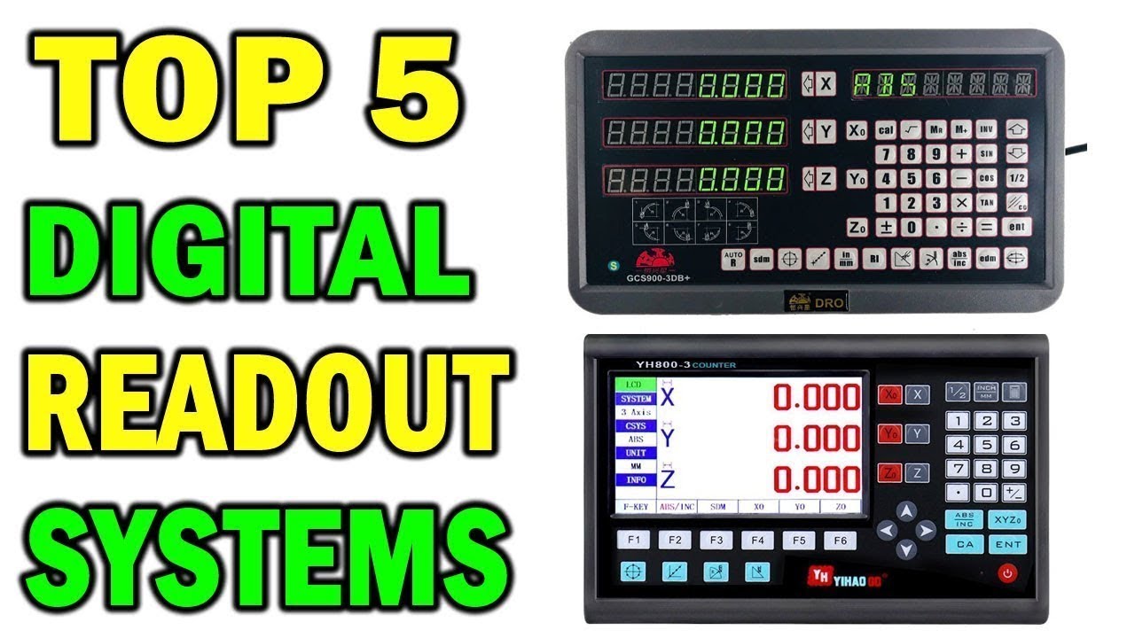 Top 5 Best Digital Readouts On Aliexpress On Amazon - For Lathe, Mill, Budget DRO Readout