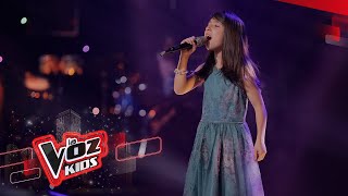 Paloma canta &#39;La gata bajo la lluvia&#39; | La Voz Kids Colombia 2022