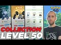 Ma collection de pokmon niveau 50 sur pokmon go  lgendaires shundo pvp rgionaux  pokmon go