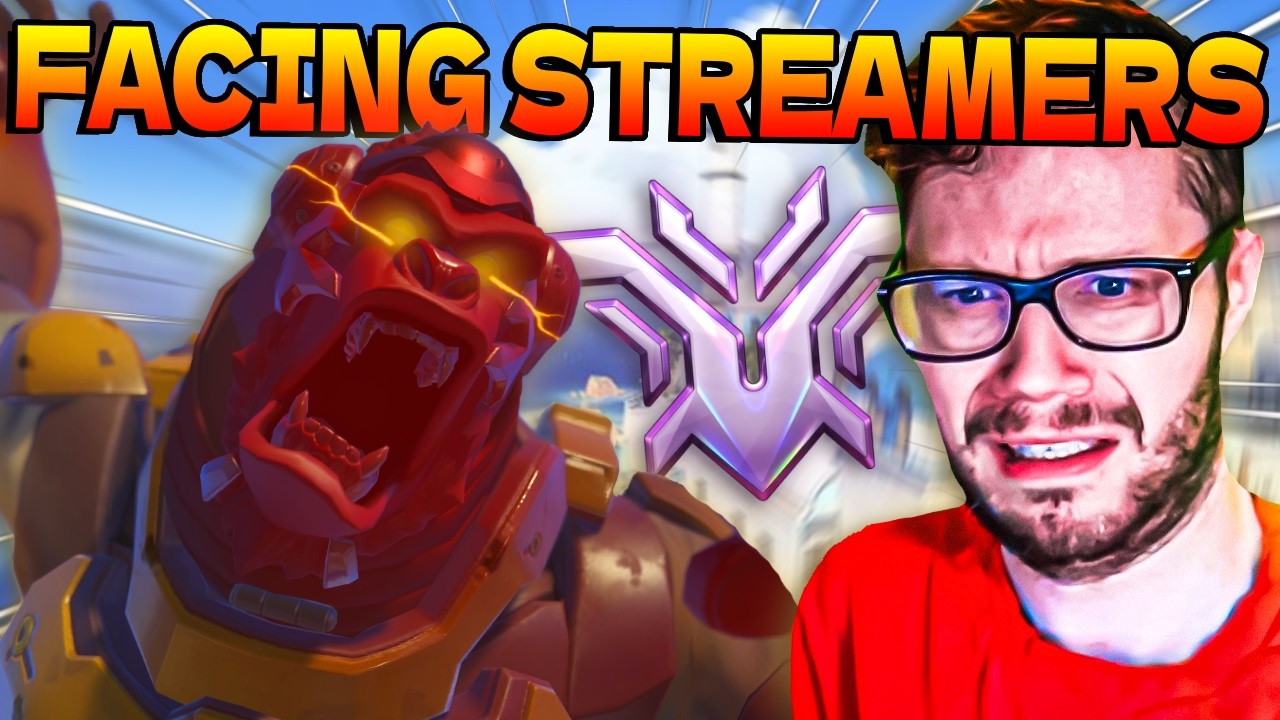 What Playing Against Streamers in Champ Looks Like | Overwatch