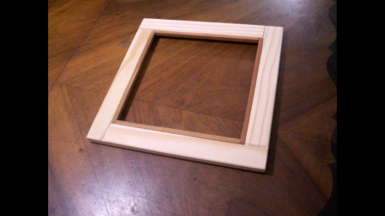 COMO HACER UN MARCO PARA CUADRO - PICTURE FRAME / Juan Carlos Aquila 