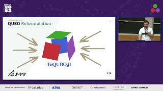 QUBO.jl: Quadratic Unconstrained Binary Optimization | Joaquim Dias Garcia | JuliaCon 2023 screenshot 1