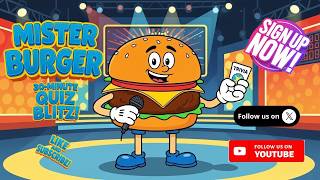 Mr. Burger’s 30-Minute Quiz Blitz! Starring Quizmaster Darnell Quigley and the MASTER HOBO ! #44