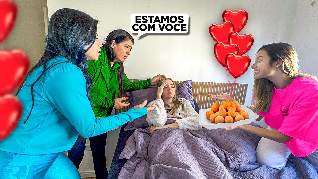 MINHAS AMIGAS FIZERAM UMA SURPRESA PRA MIM NA MINHA CASA 