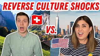 REVERSE CULTURE SHOCKS! An international couple discusses their AMERICAN culture SHOCKS!
