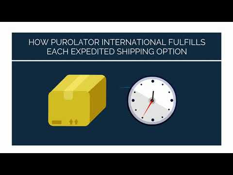 How We Fulfill Each Expedited Shipping Option | Purolator International