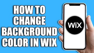 How To Change Background Color In Wix 2024