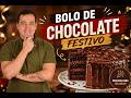 Como Fazer Bolo de Chocolate Festivo | Parte 1