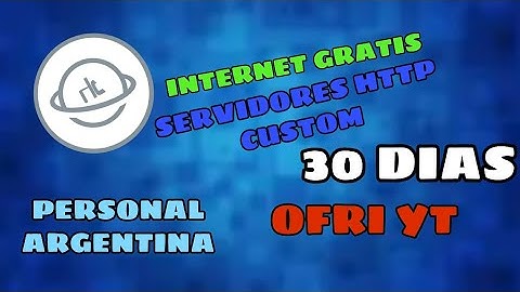 ¡NUEVOS SERVERS DE HTTP CUSTOM DE 30 DIAS! [PERSONAL ARGENTINA]