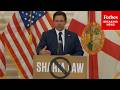 BREAKING NEWS: Florida Gov. Ron DeSantis Signs Anti-Sharia Law Legislation Into Law