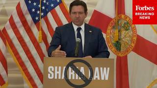 Celebrity BREAKING NEWS: Florida Gov. Ron DeSantis Signs Anti-Sharia Law Legislation Into Law Profile