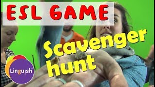 Linguish ESL Games // Scavenger hunt // LT416