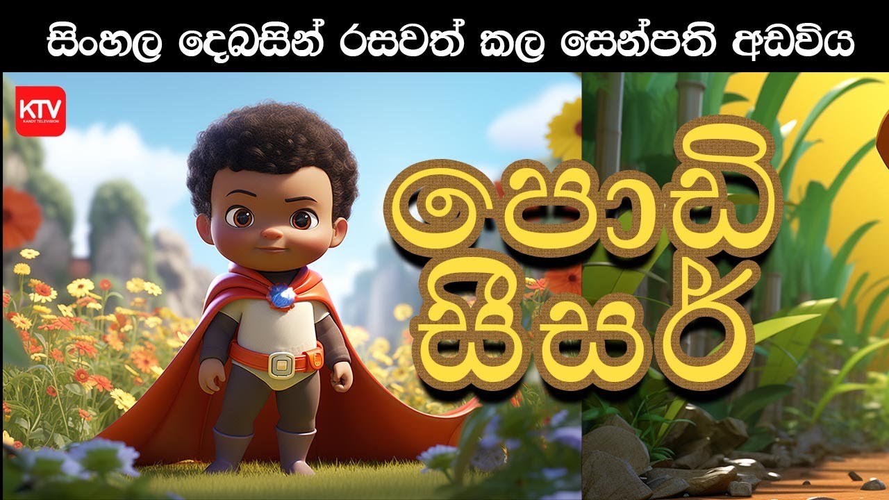 Senpathi Adawiya Iපොඩි සීසර් I Sinhala Dubbed I Episode 07