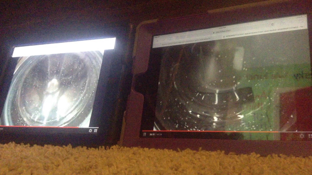 Washers spin race YouTube