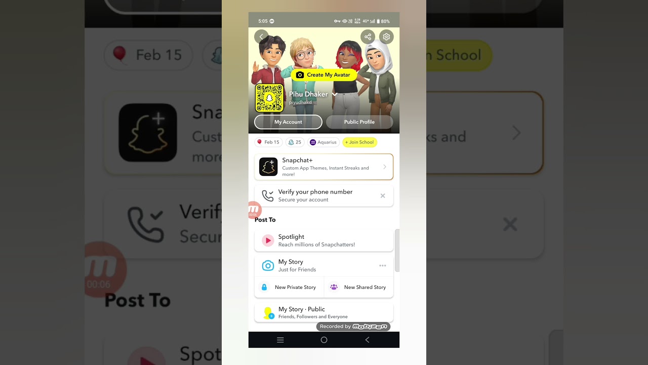 How to add profile bio in Snapchat | How to add Snapchat profile bio | How to add Snapchat bio