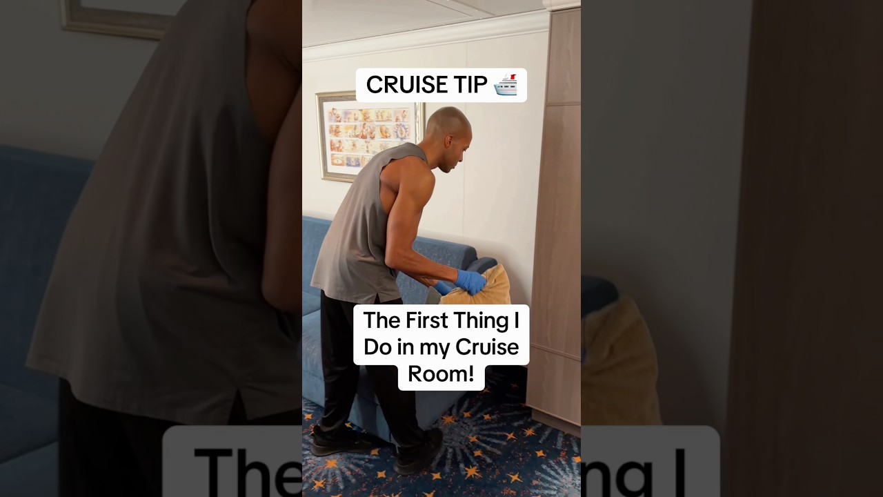 The First Thing I Do in myCruise Room!