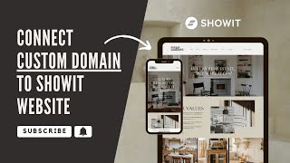 How to connect a custom domain to your Showit Website