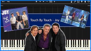 Touch By Touch - Joy (Synthesia) [Tutorial] [Instrumental Video] [Download] Resimi