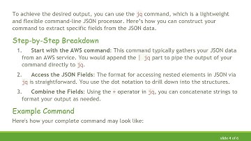 How to Easily Extract Specific Data from JSON Using jq in Bash Scripts