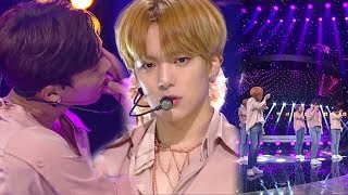 'POWERFUL' MONSTA X - JEALOUSY @ popular song Inkigayo 20180422