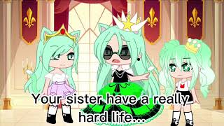 Your sister have a really hard life (Gacha club) (meme) Resimi