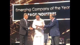 Page Industries gets ET Award for Emerging Company of the Year | ET Awards 2018