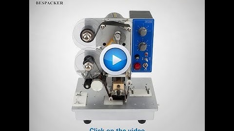 Bespacker HP-241B coding machine