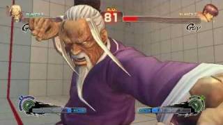 Super Street Fighter 4 - Gen Third Ultra Combo (Mantis Style) - PlayJamUK