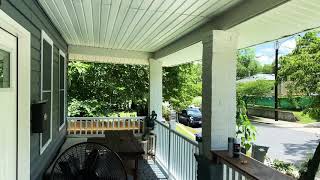 DIY Budget Porch Curtain Rods Mosquito Netting